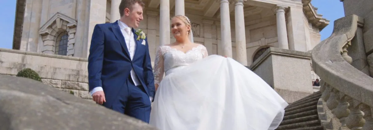 wedding at Ashfield memorial park in Lancaster