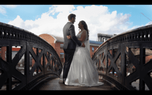 wedding at the Castlefield rooms 8-20 Castle St, Manchester M3 4LZ