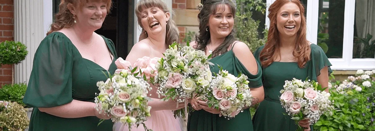 wedding video at Ashfield House Wigan Road Standish Wigan WN6 0BQ
